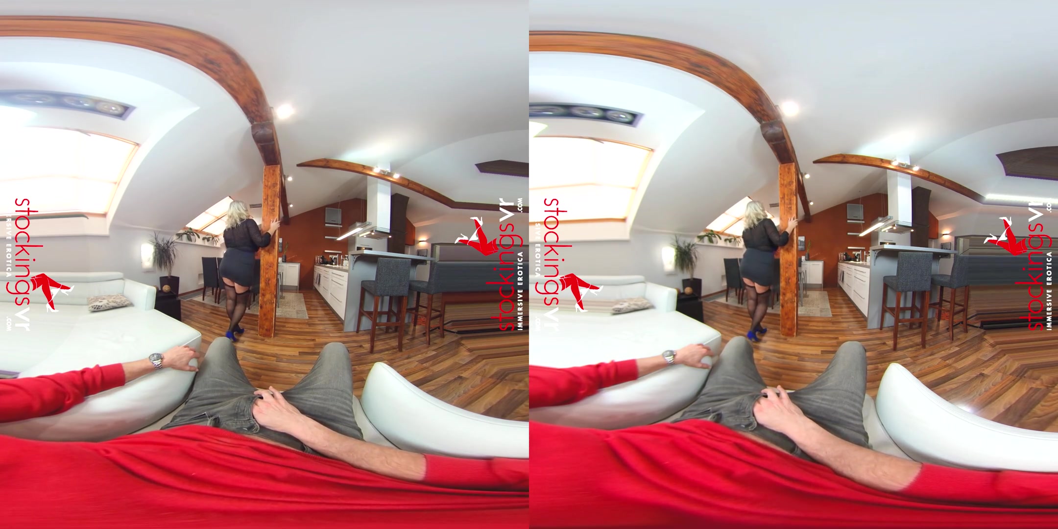 Krystal Swift in That's A Big Load Lap Dance - StockingsVR