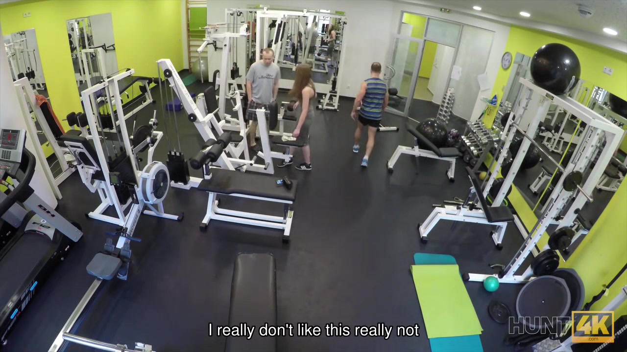 HUNT4K. Cash eased access for guy into twat of cute girl Linda Sweet