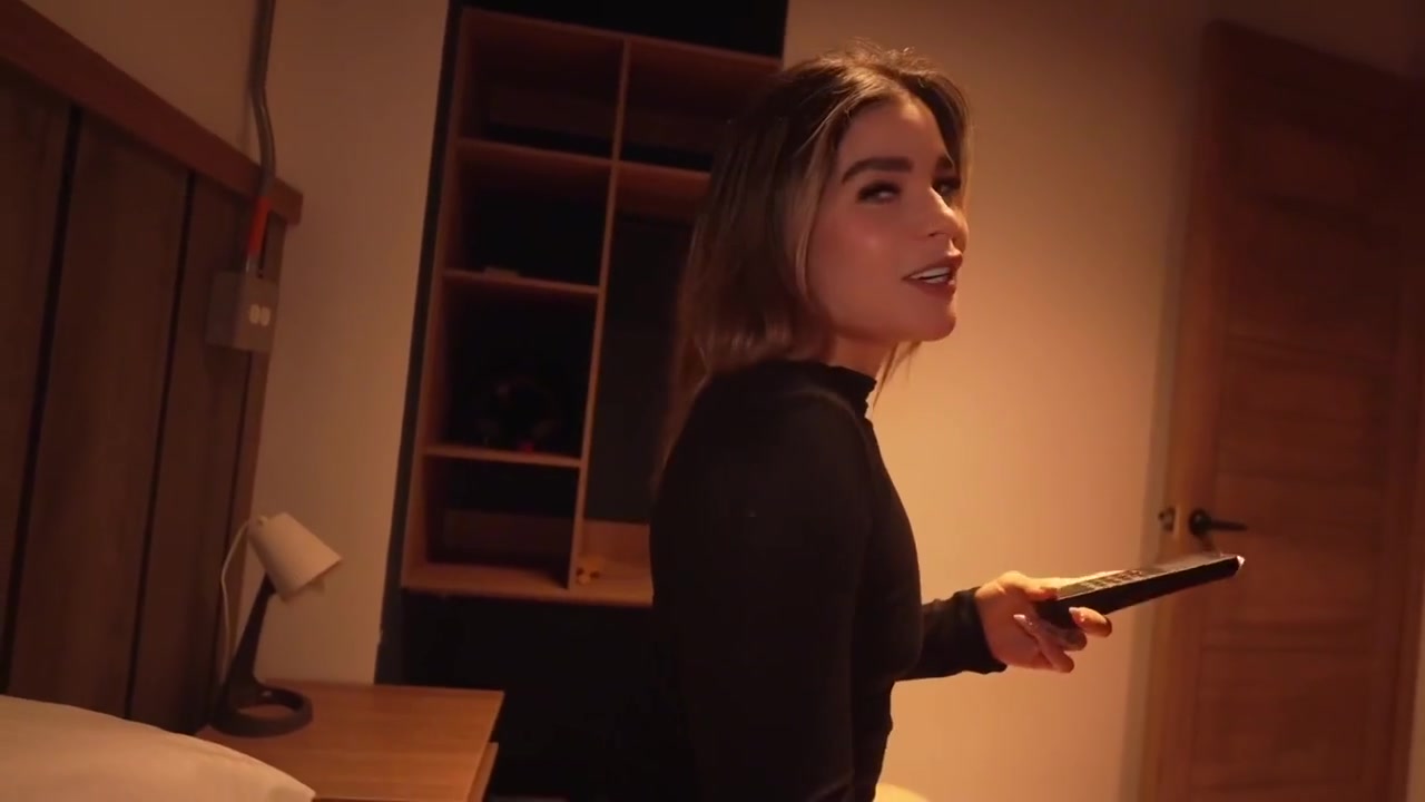 Latina Stepdaughter Sucked My Cock And Fucked Me While Watching Movies! Papuchizz - Carolina Agudelo