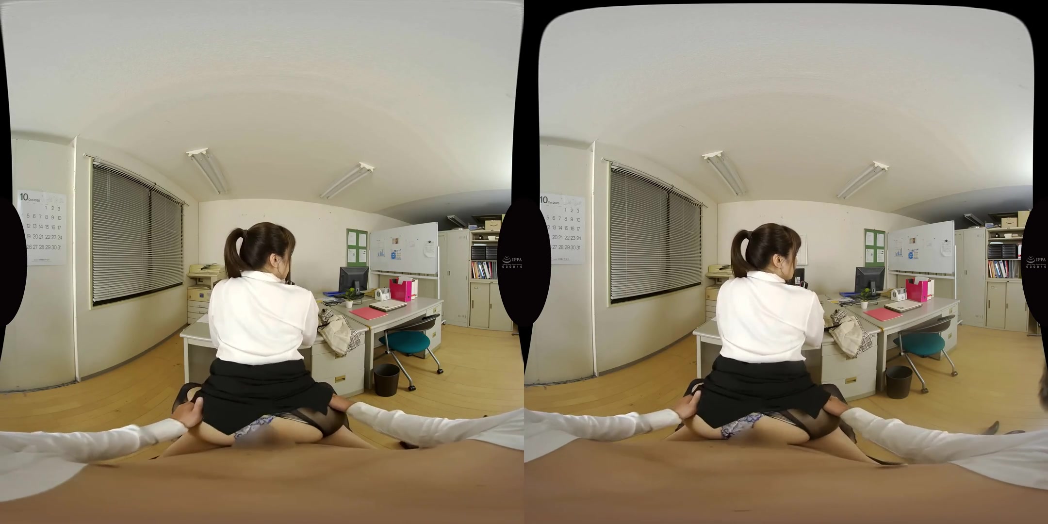 Slovenly Deep Kissing Office Lady; Big Tits Japanese OL Fucks You After Work