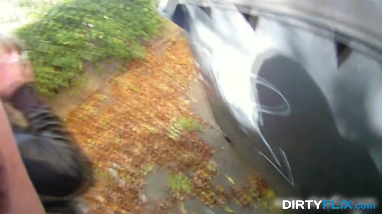 Dirty Flix - Blonde cutie tricked into outdoor sex