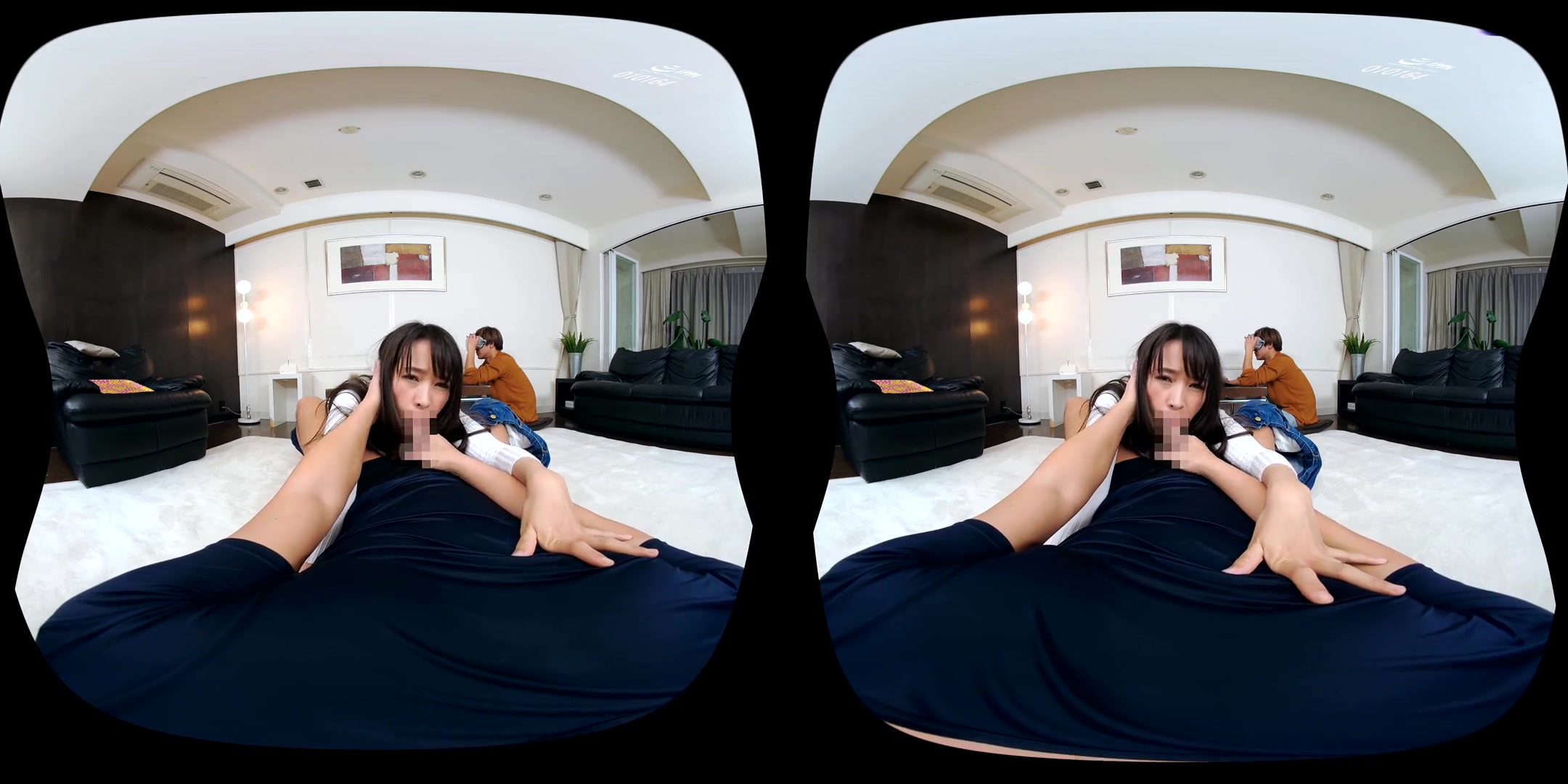 Kyoko Maki Step mom Has Secret Sex While Step son Watches VR 1 - SexLikeReal