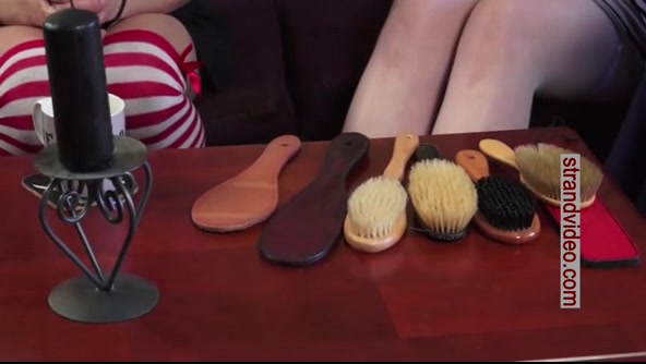 The Power Of A Hairbrush Spanking