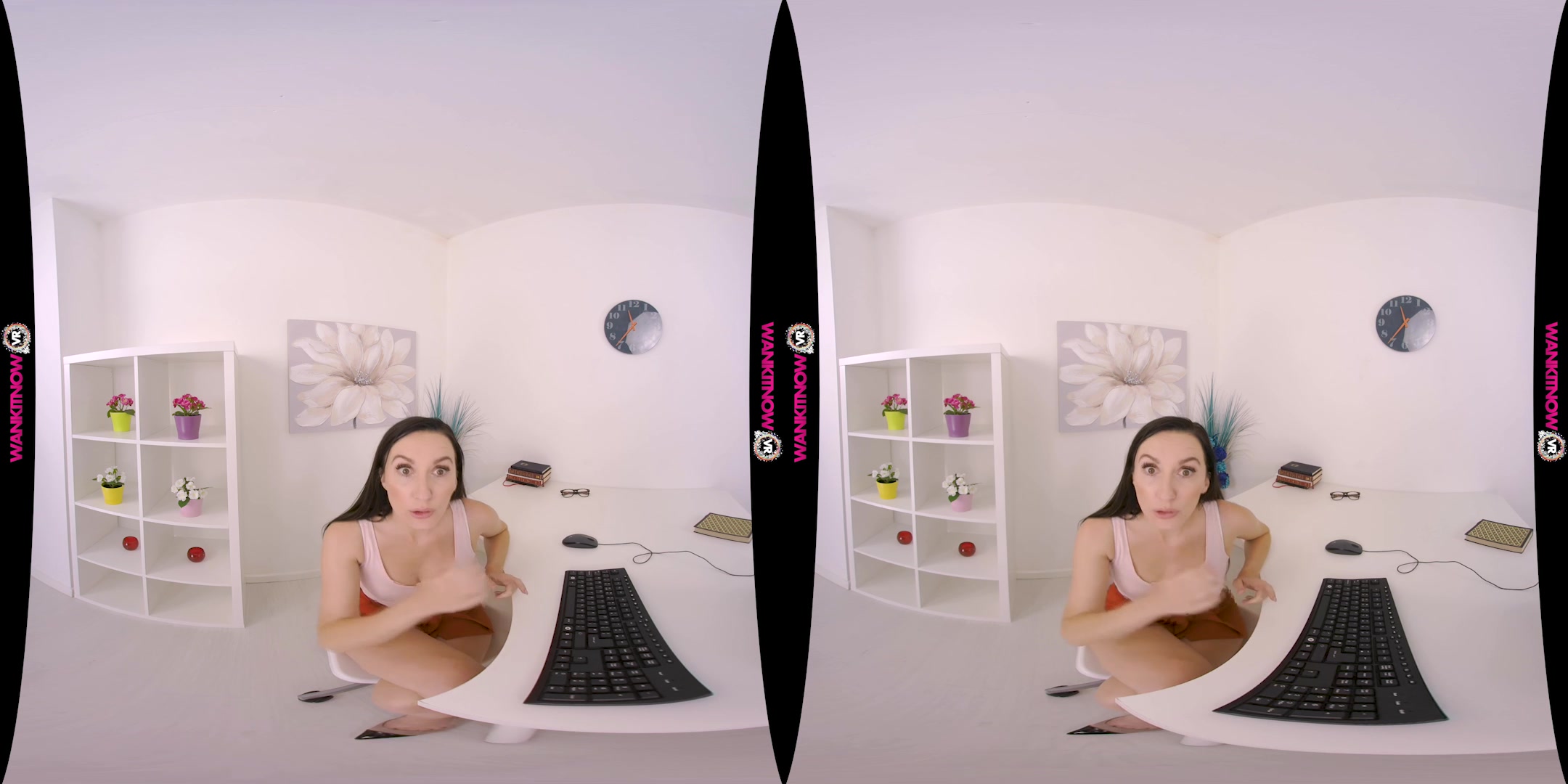 Wank For Work featuring Sophia Smith - WankitNowVR