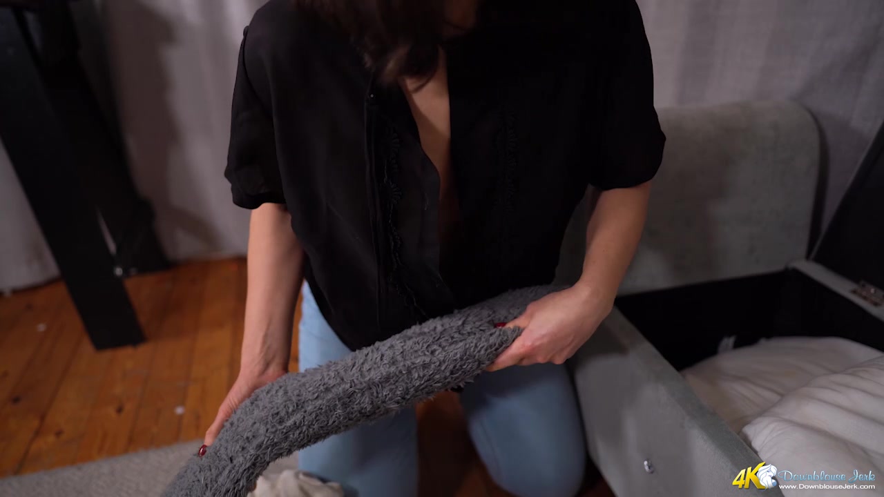 in Step sister's Hot Mate - DownblouseJerk