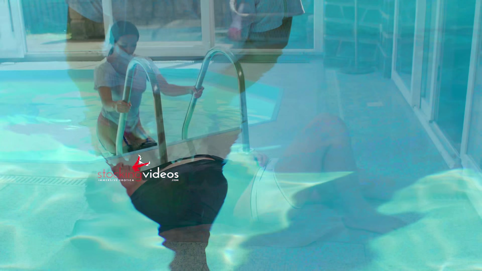 Poolside panties starring Zuzu Sweet