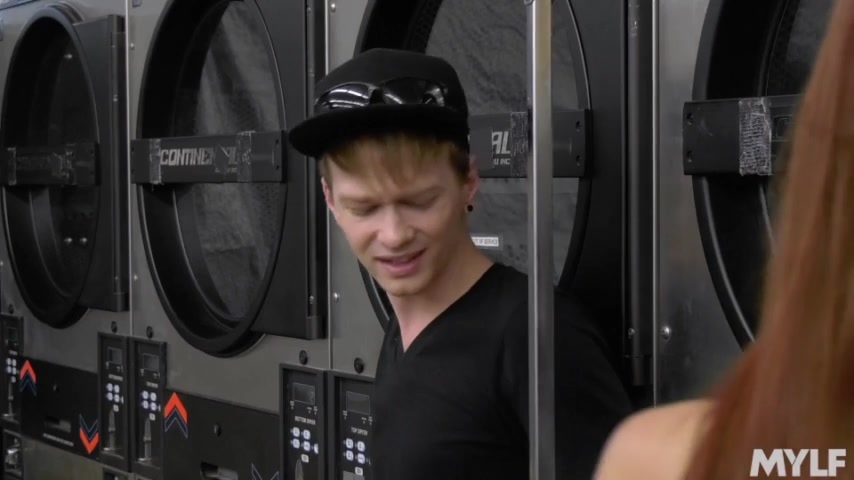 Her Spin Cycle Tongue - MYLF