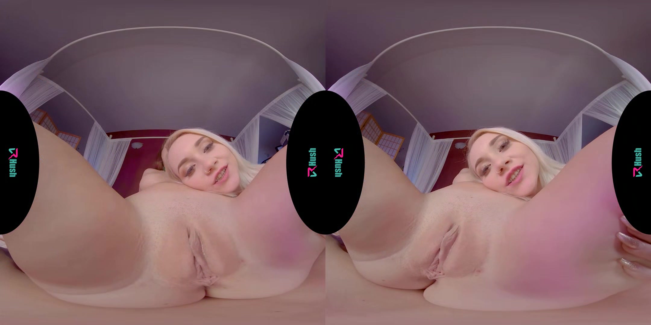 VRHUSH Naughty Christmas threesome with Marilyn Sugar and Mila Fox