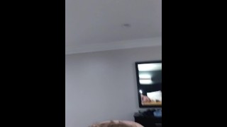 White girl suckin BBC and playing with pretty pink pussy