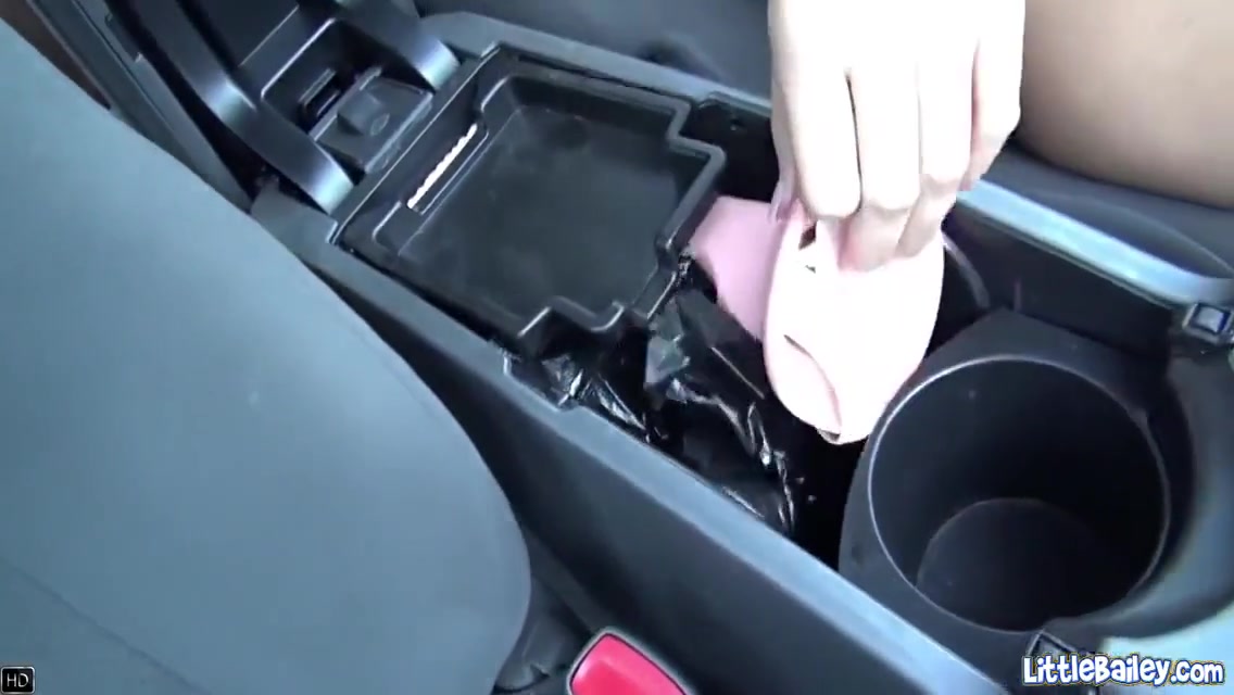 Dildo Masturbation At Her Car 6 Min With Mandy Sky