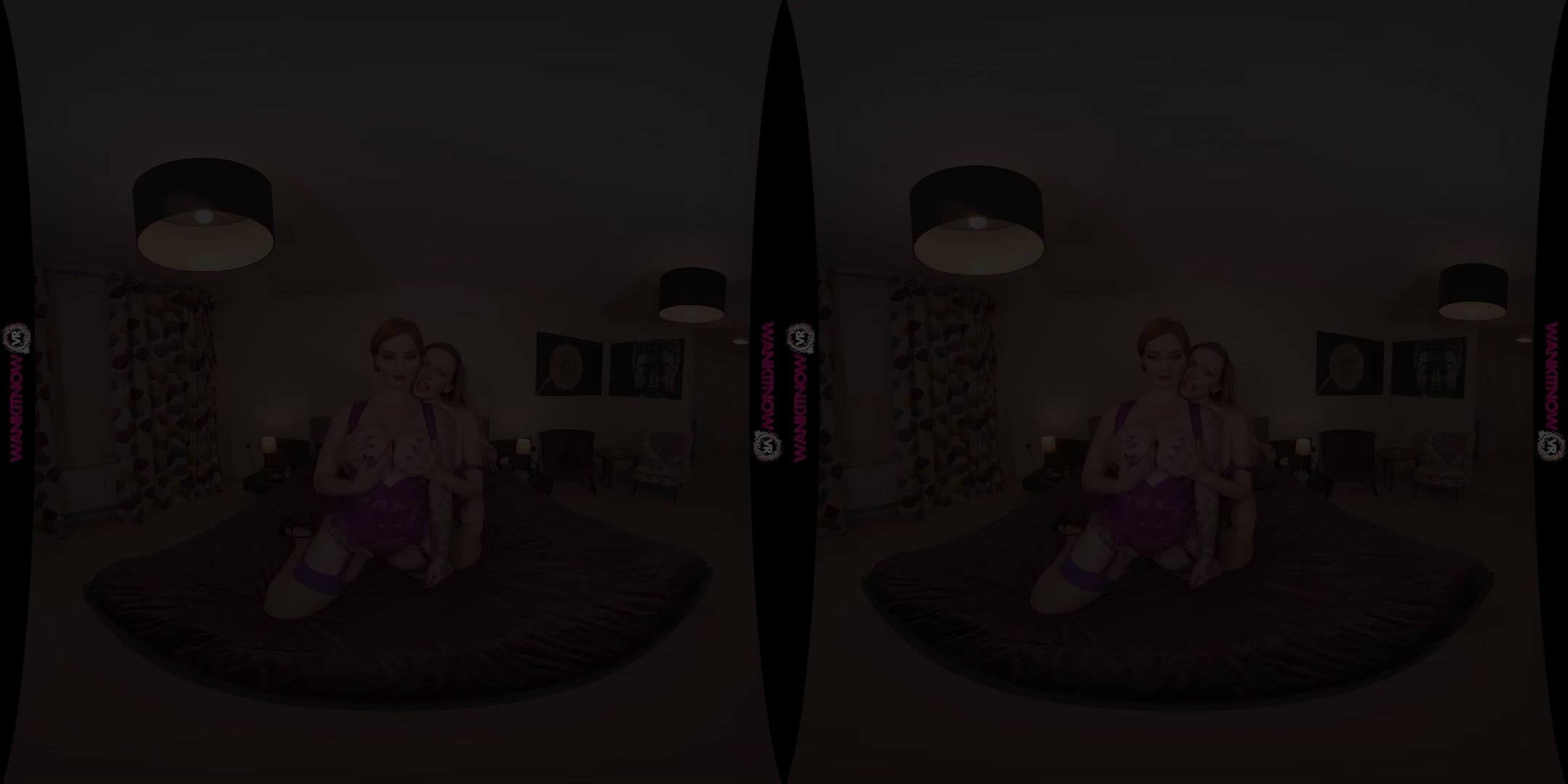Spicy Threesome featuring Amber Jayne, Zara DuRose - WankitNowVR