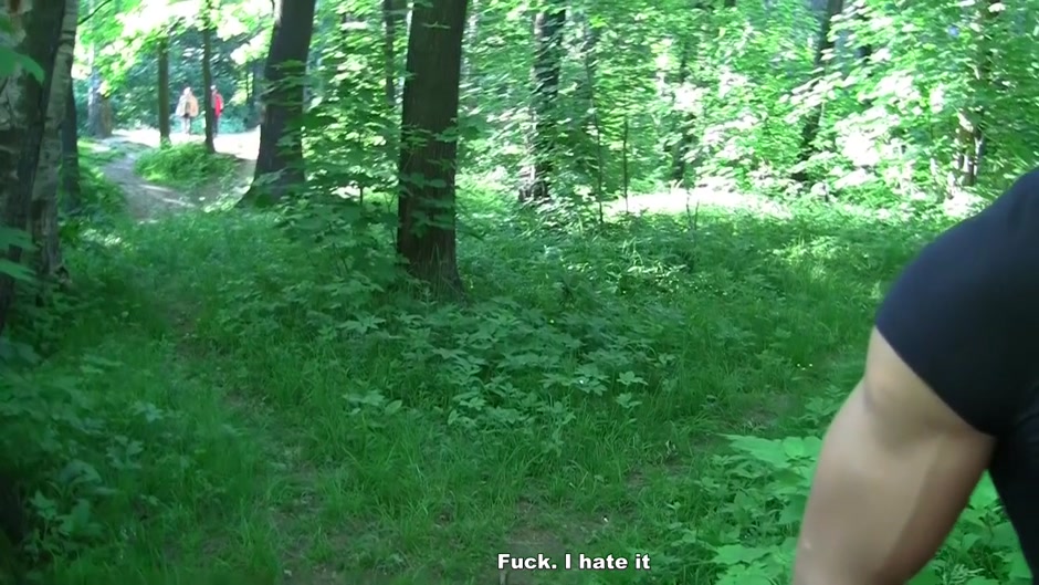 teen 18+ sex on the bench in public place