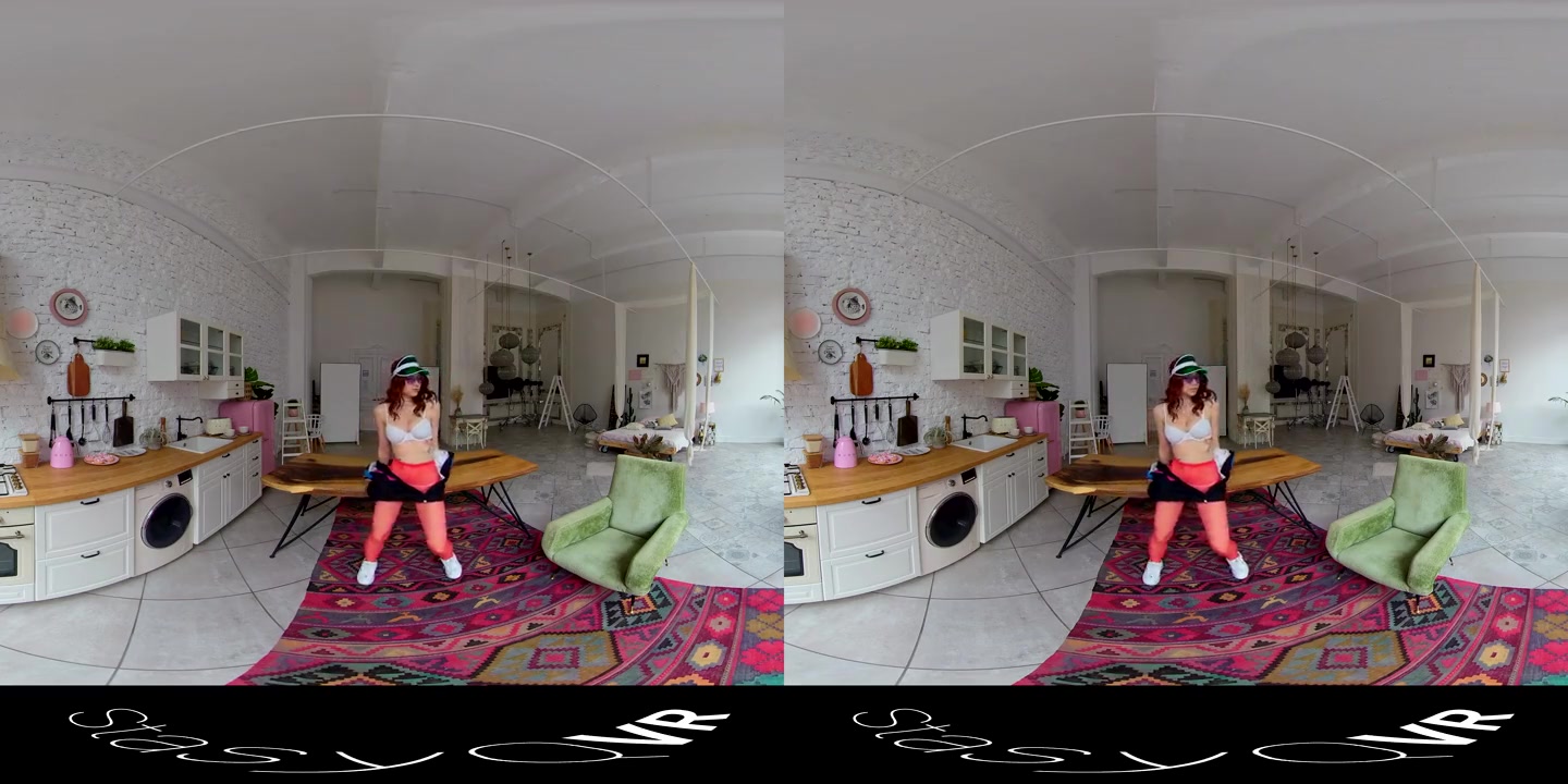 VR porn - Sporty Stripping - StasyQVR