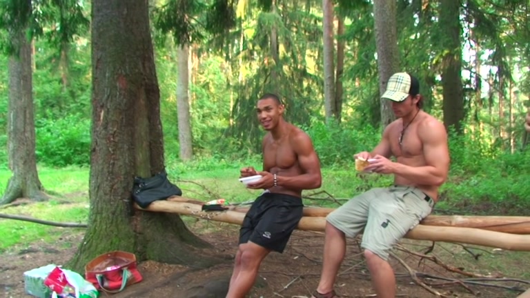 Wild outdoor group orgy with students 18+