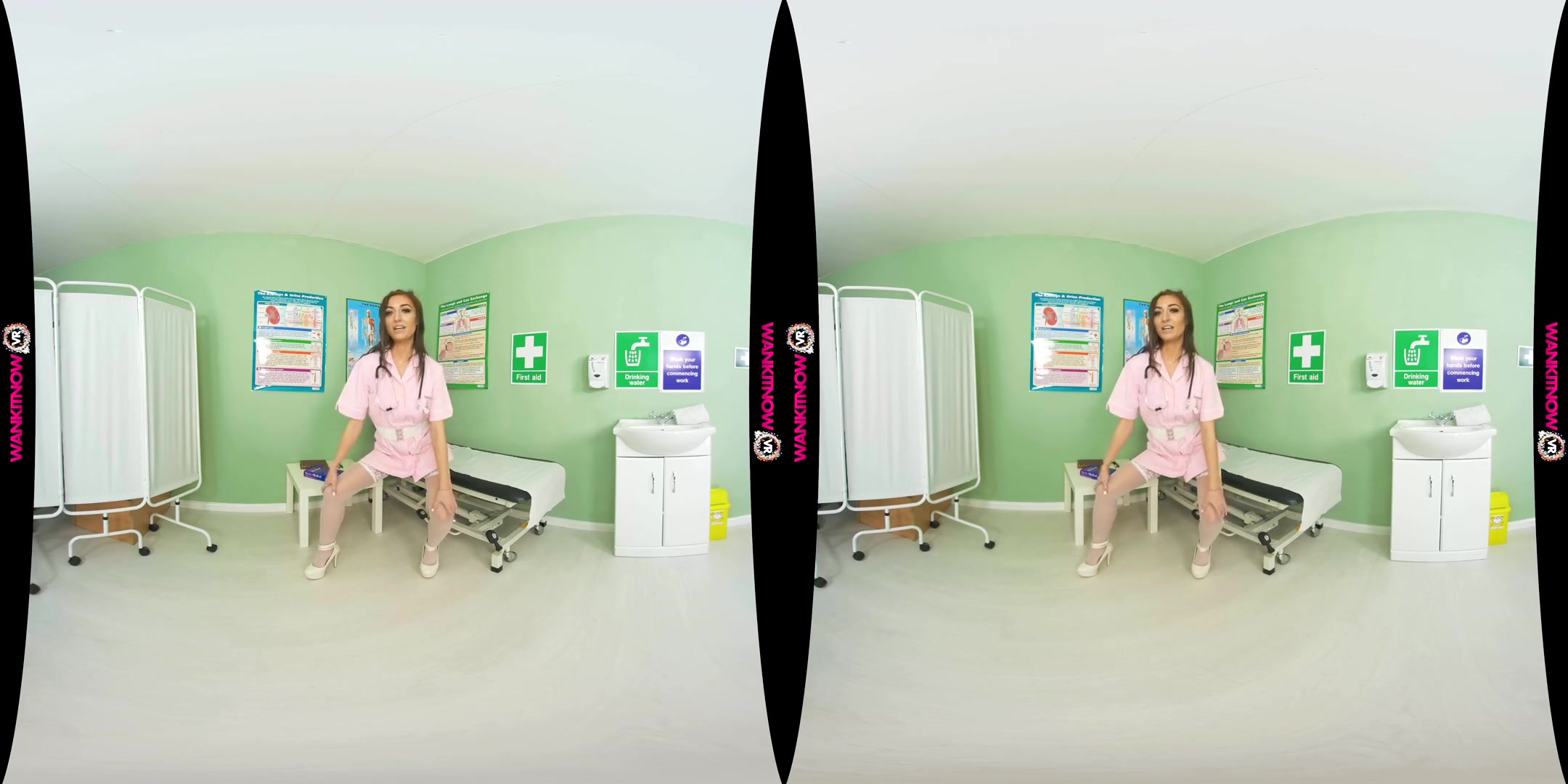 Jizzles in The Sexy Nurse Experience - WankitnowVR