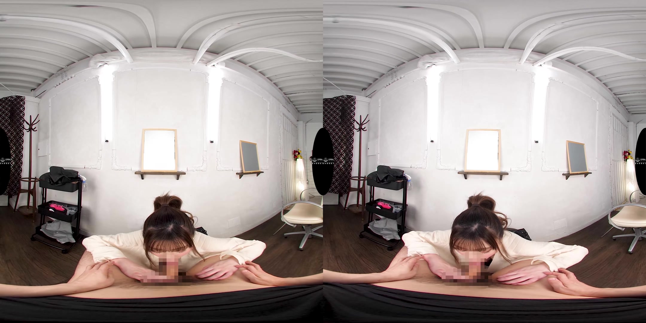 Beautiful & Busty 23 year Old Stylist on the Job - V1VR