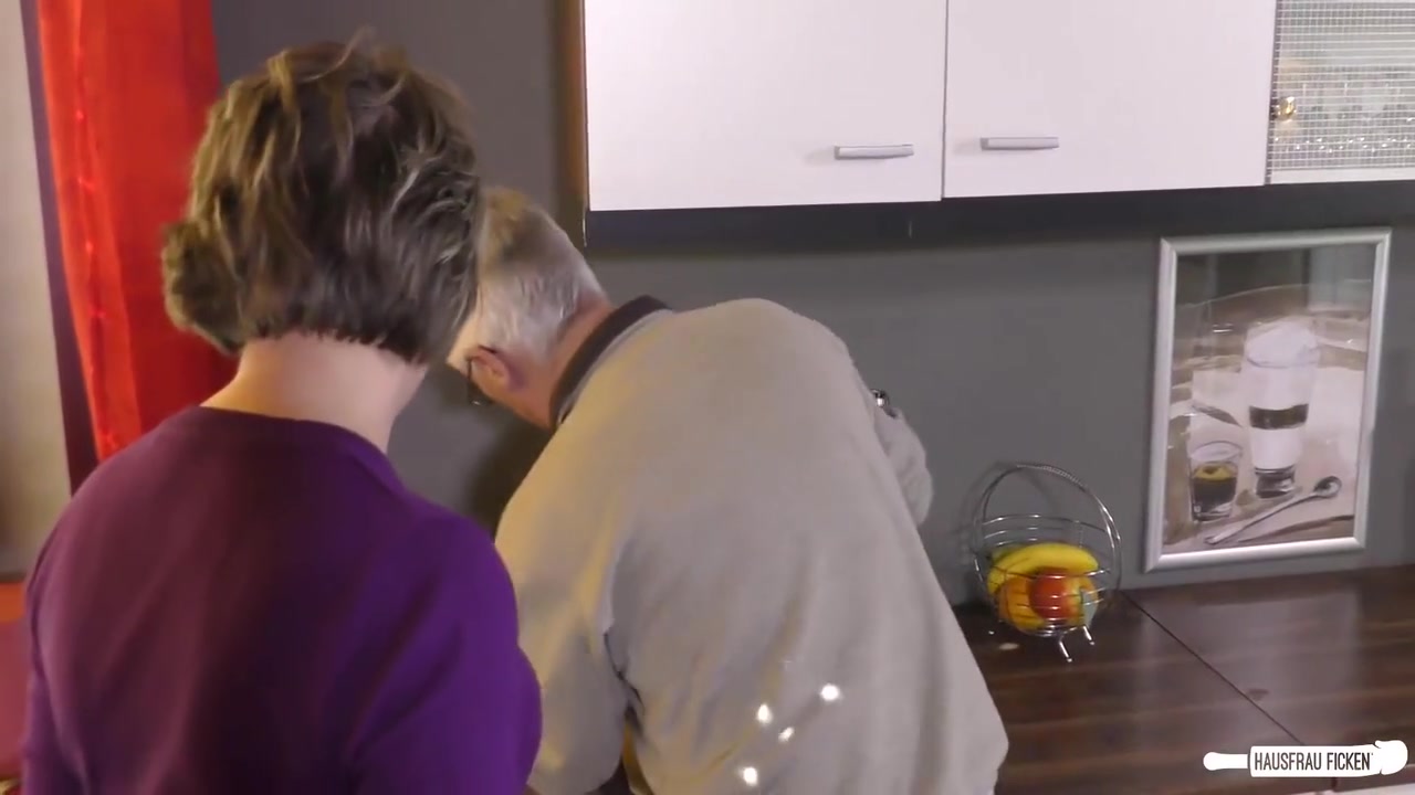 Horny German Granny Literally Fucks The Guy Next Door 11 Min