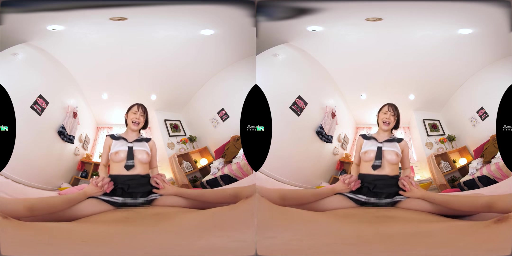 Taking the Schoolgirl Massage Service and Giving her a Creampie She Doesn't Want - Oily Sex with Busty Japanese Teen