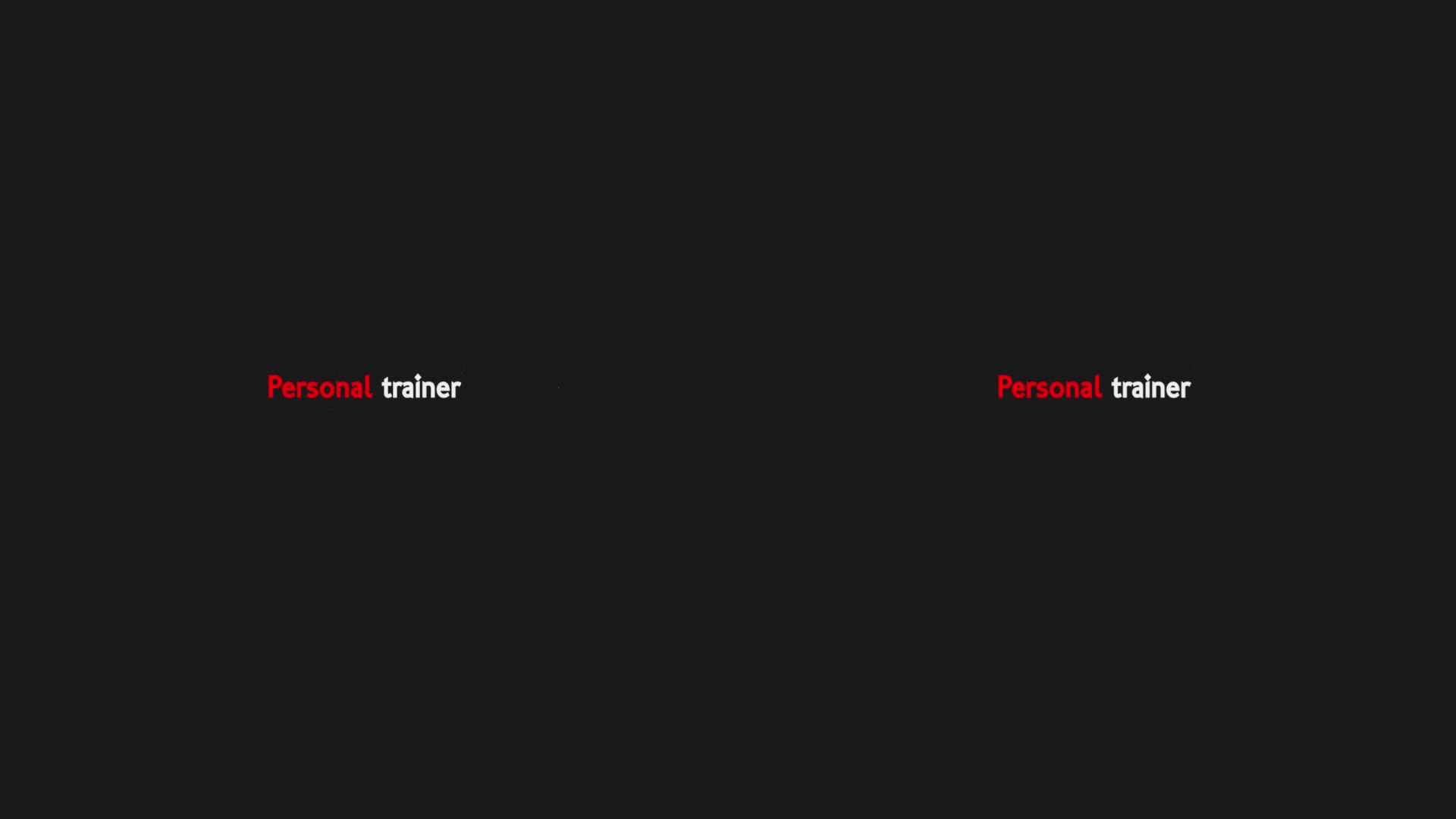 Personal trainer