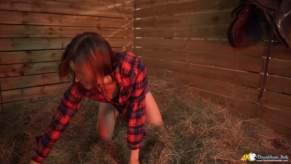 April O in You Dirty Bastard - DownblouseJerk