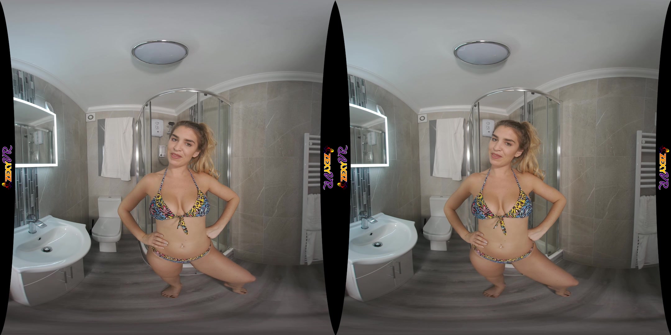 Cold Shower featuring Katie Louise - ZexyVR