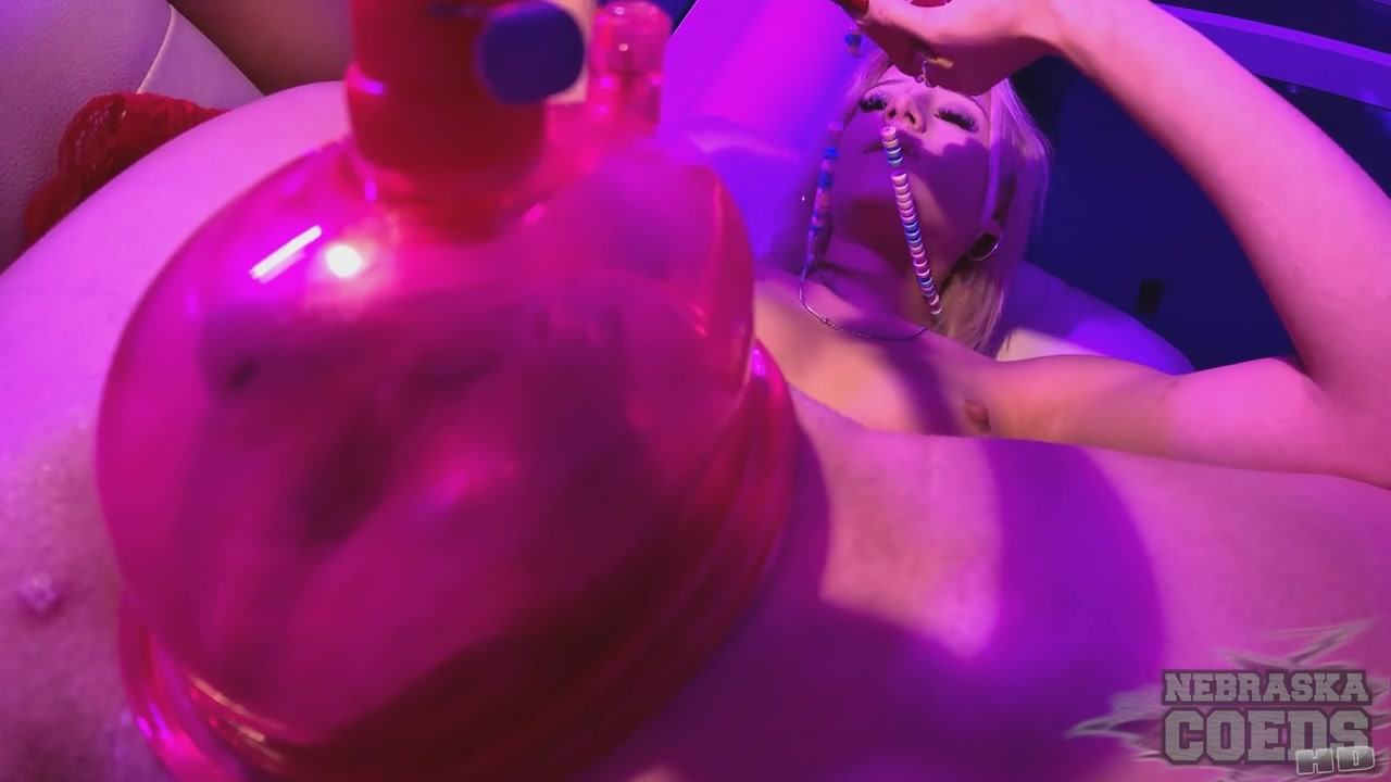 Hot Skinny Blonde Mia18 Panty Stuffing Vacuum Suction On Her Pussy And Anal Finger