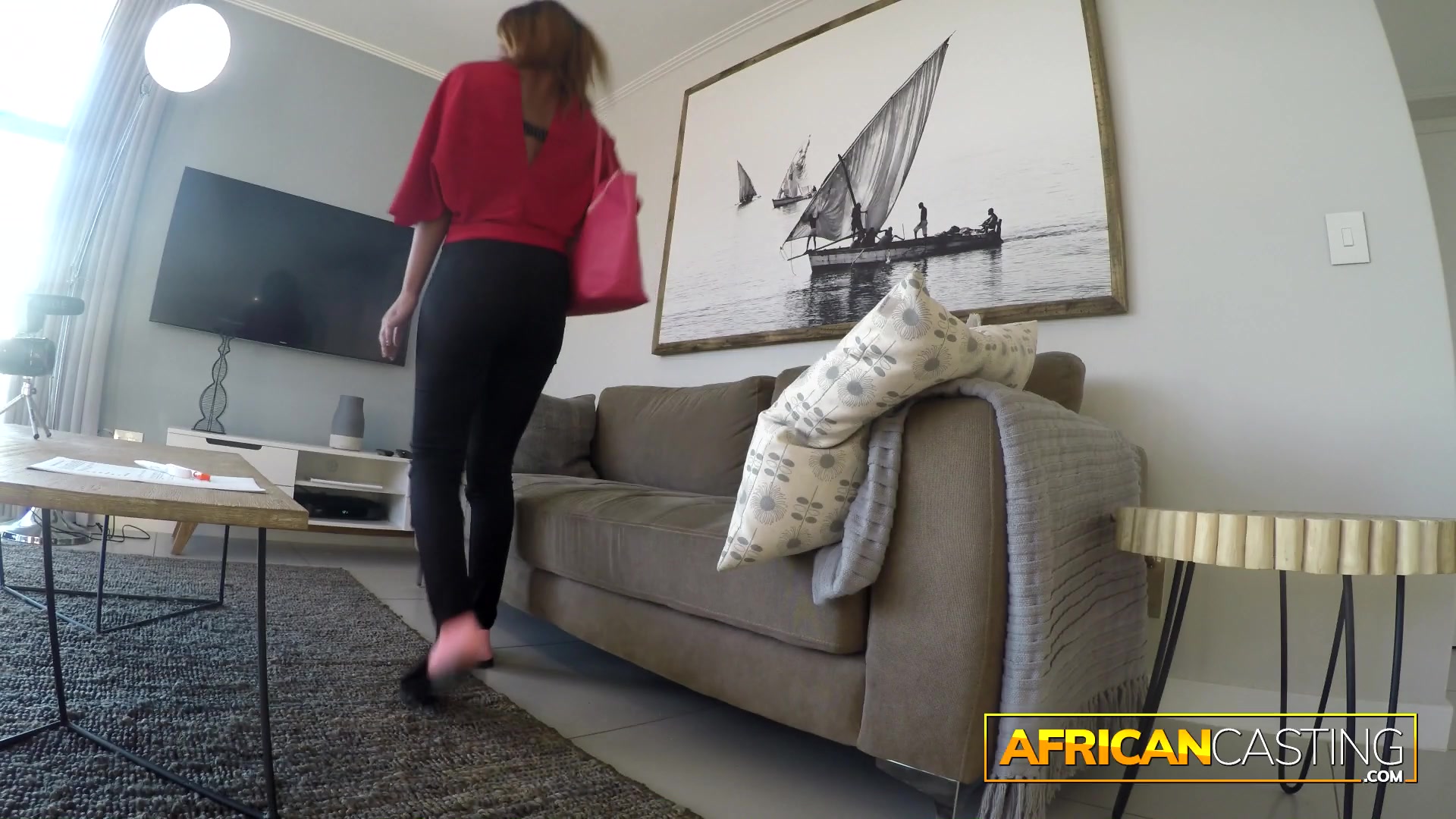 African teen 18+ Ass Fucked By White Tourist
