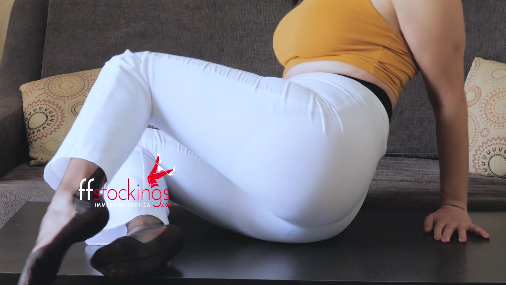 Black panty lines starring Tindra Frost