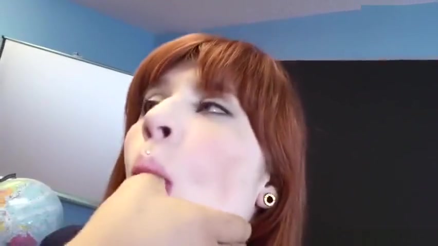 Stunning redhead teenage harlot