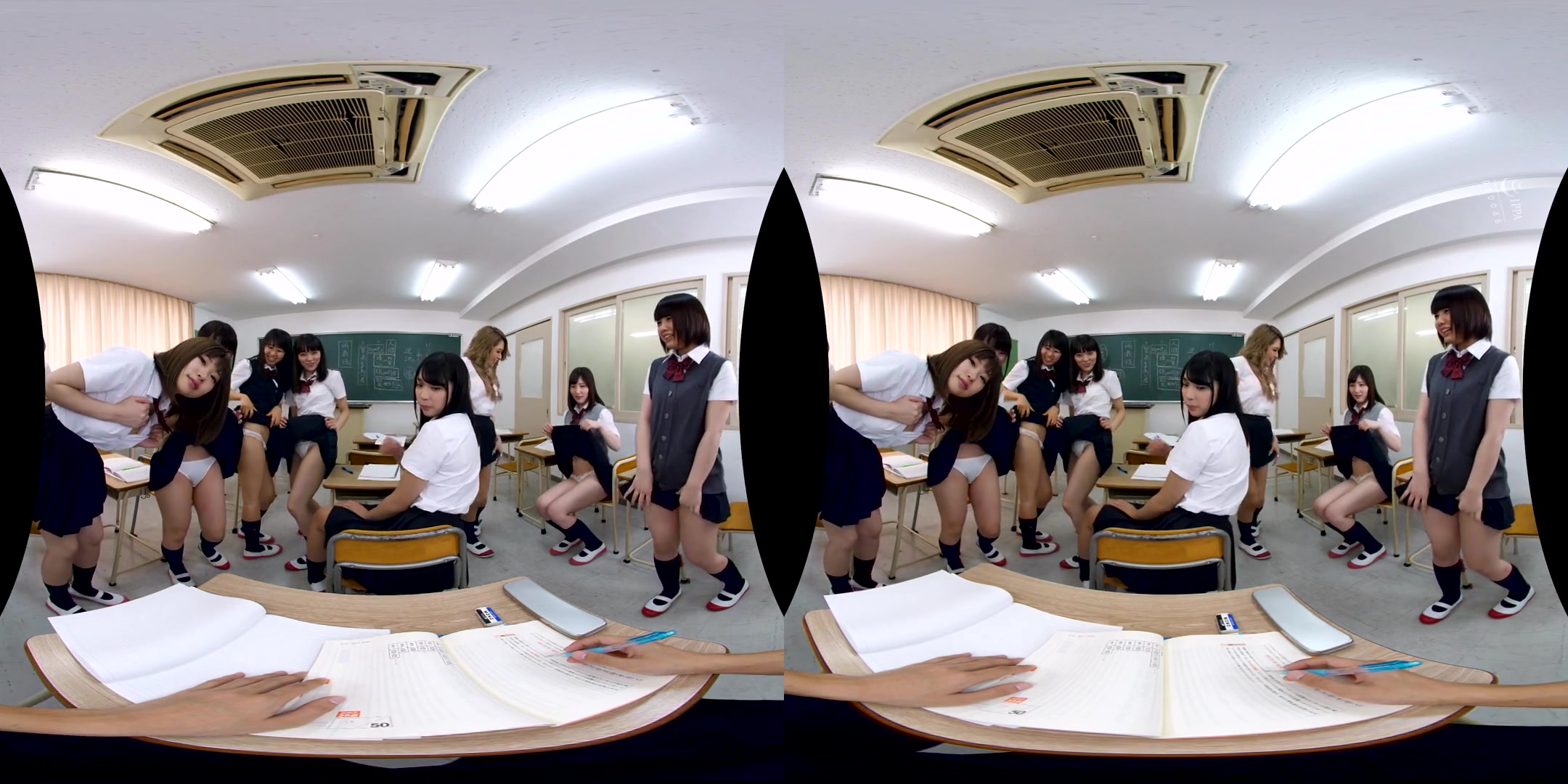 There are Very Few Men in the School, And Girls are Overpowering! 1 - SexLikeReal
