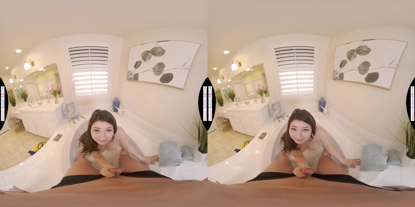 Alyx Star Is In Your Bath Tub And She Is Craving For Cock