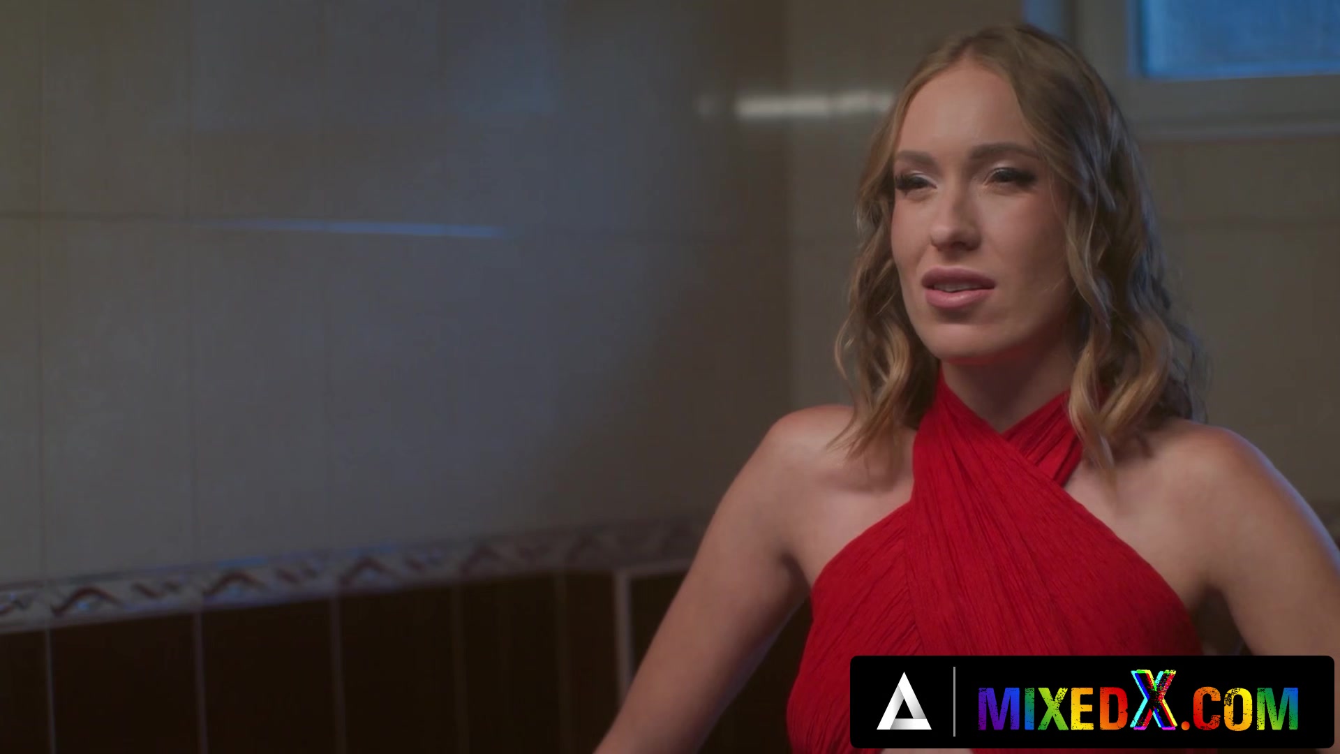 MIXEDX - Hot Threesome Between Stepsisters Angelika Grays Alyssa Bounty And Annalisa Atomic Blonde