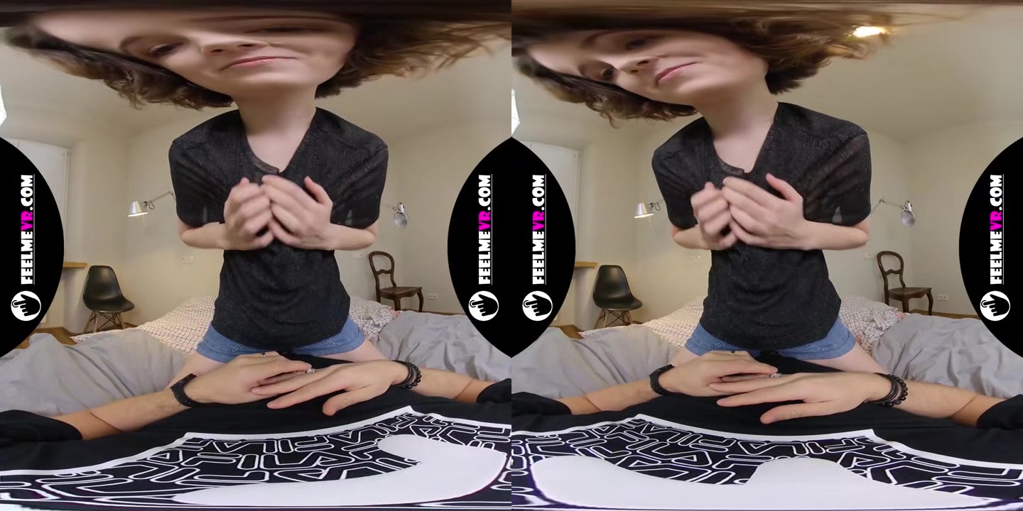 Polyna Masturbates Sitting On The Man Virtual Reality - FeelMeVR