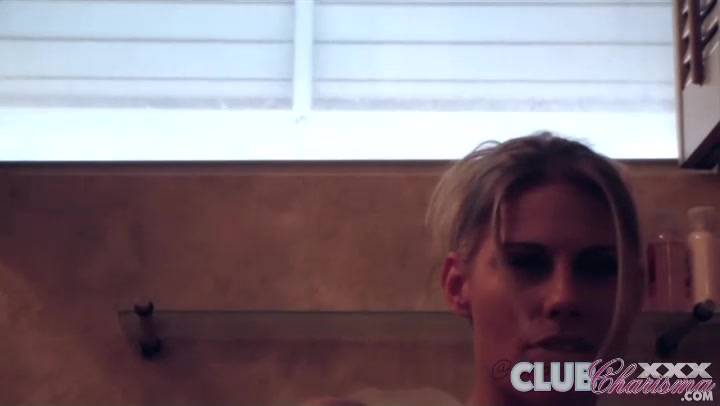 Charisma Cappelli Maturates in the Bathroom - ClubCharismaXXX