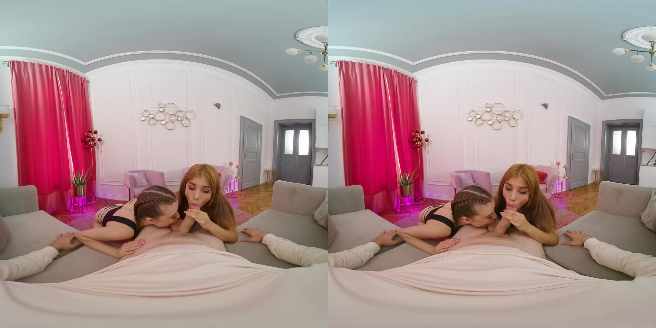 My First Time - Anal MFF Threesome and Lesbian Strapon