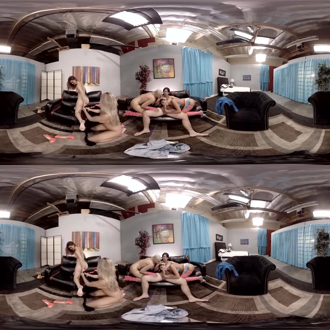 Anikka Albrite & August Ames & Adriana Sephora & Karlie Montana in Manuel Ferrara Nails Four Chicks at Once - HoloGirlsVR