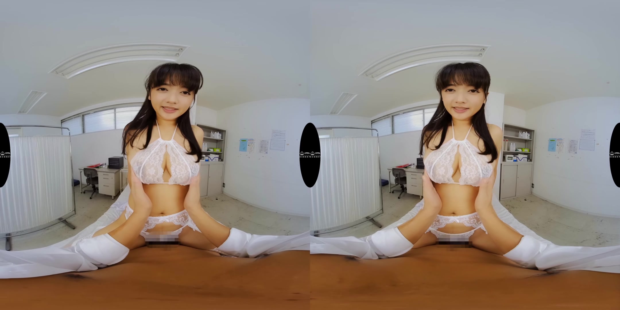 Nozomi Suhara - Moaning in Public: The G-Cup Doctor's Office - V1VR