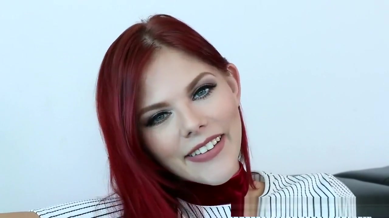 Feisty redhead Zara Ryan gets a huge chocolate surprise