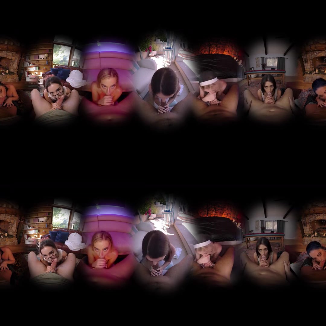 SLR Labs: 360Вє Blowjob Compilation; Ultra HD 360 VR Video