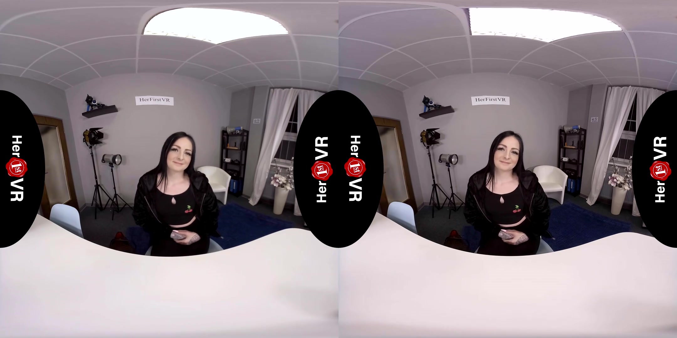 Quinn Diamond - First VR Casting - SexLikeReal