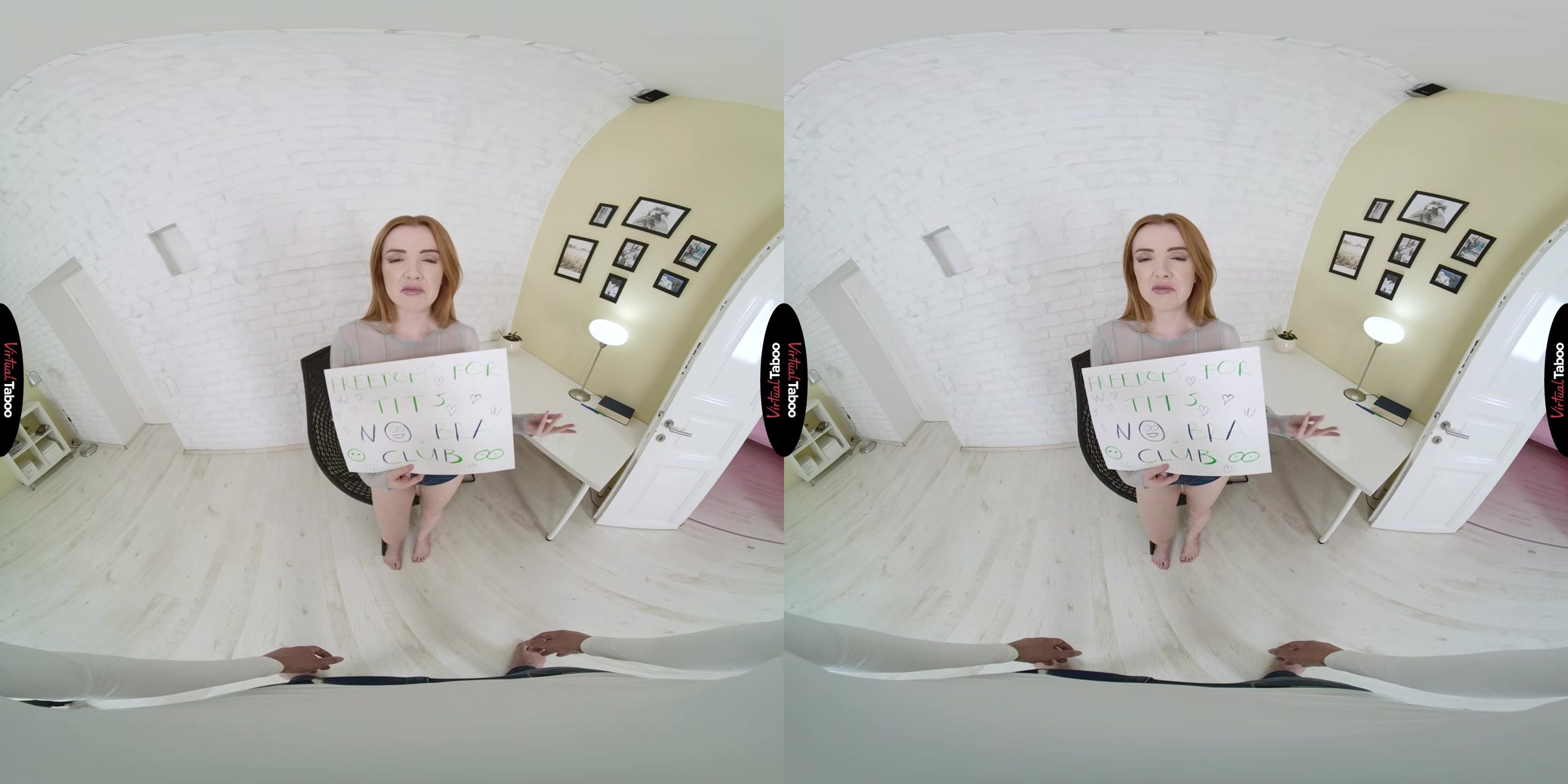 Scarlett Jones VR Porn: Freedom For Tits - VirtualTaboo