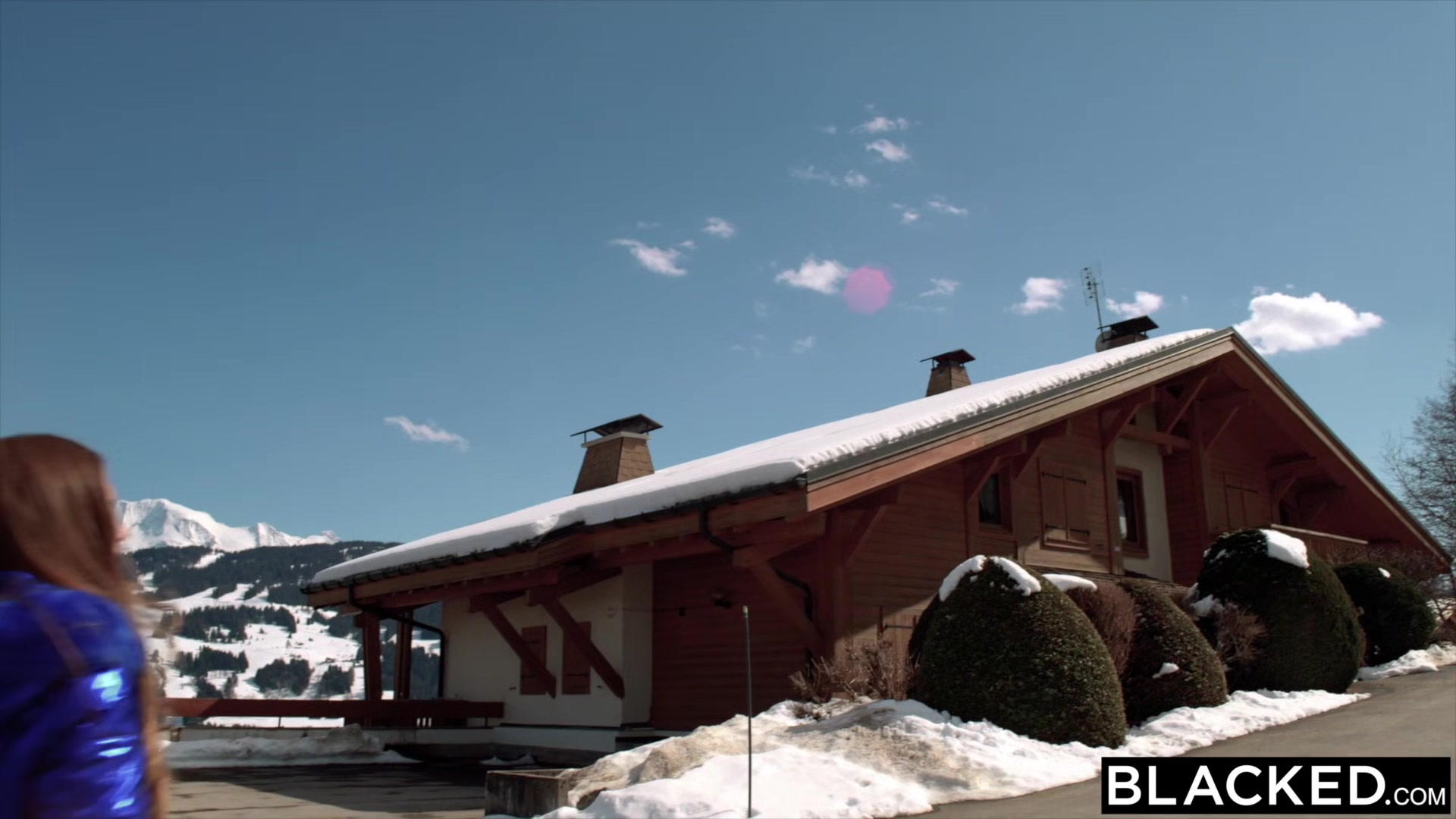 BLACKED Stunning ski-bunny Mary hooks up with a married man