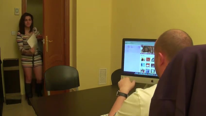 Patricia and her fiant clit, almost like a dick. FAKings Casting