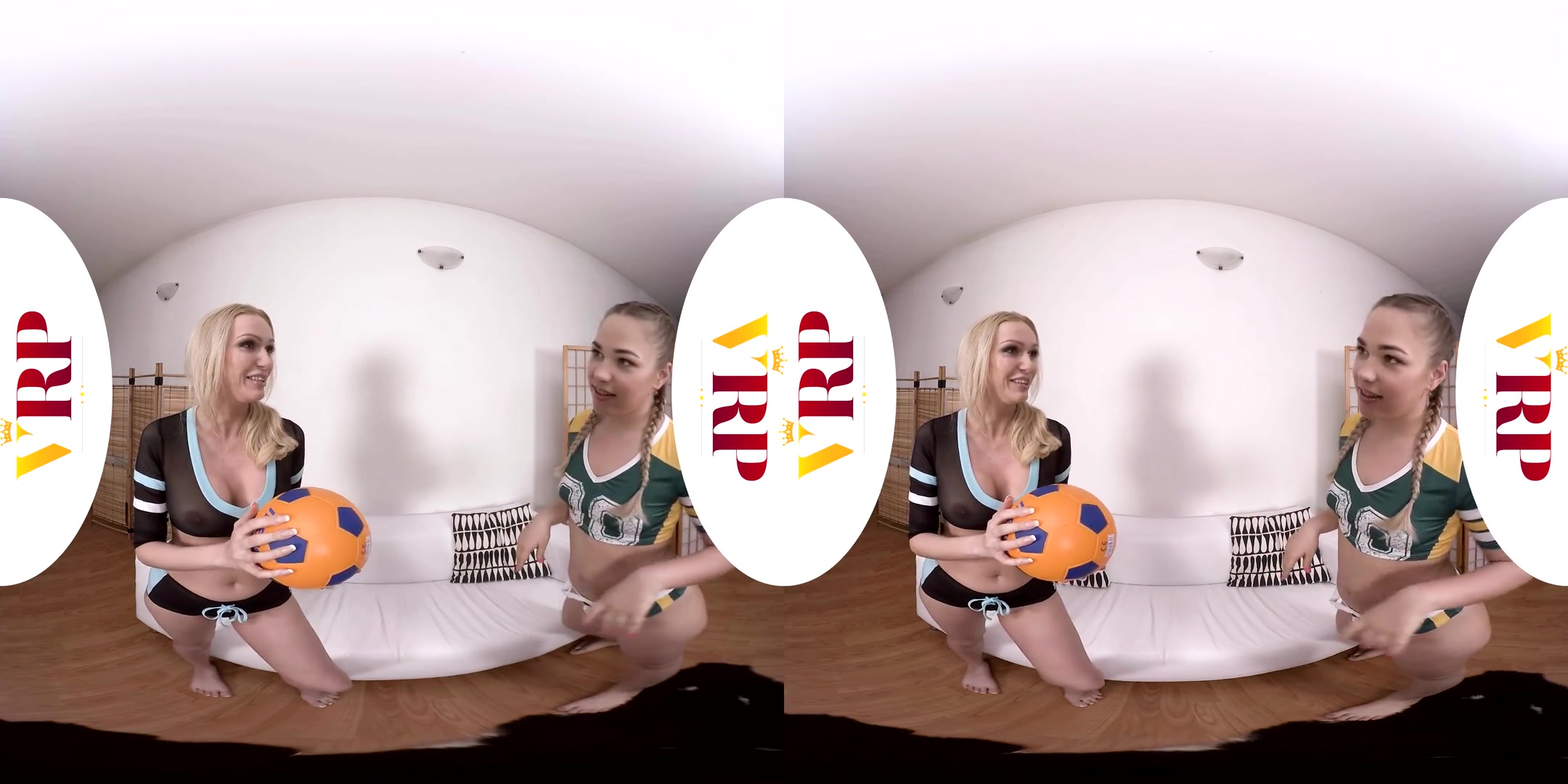 Selvaggia Babe & Amber Jayne in Double Trouble - VRPFilms