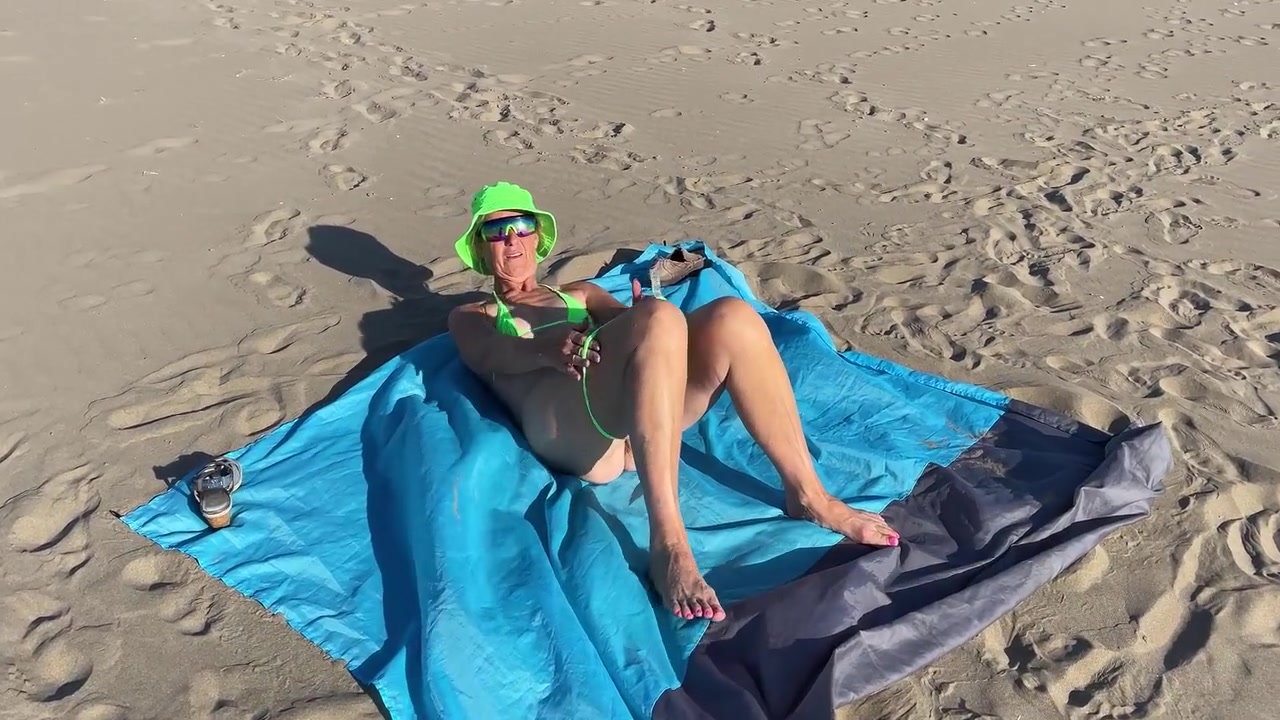 Unfaithful Wife Humiliates Her Husband On The Beach