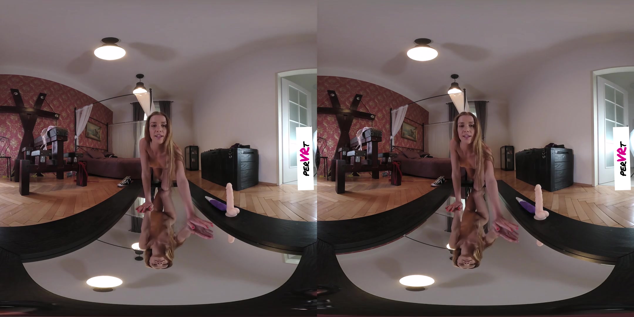 Alexis Crystal in Alexis Crystal in The Kinky Flat - Ep. 1: The Mirror - perVRt