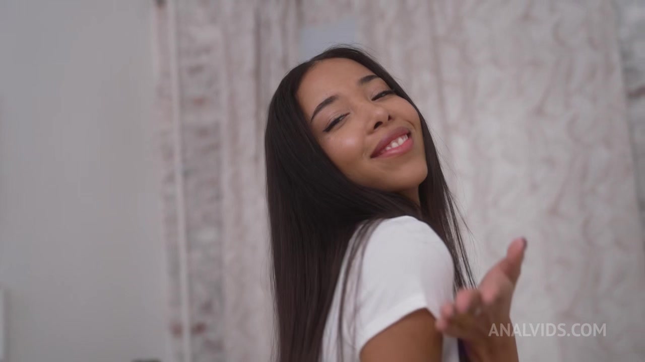 Fucked two skinny teen babes in pajamas ! Hot Group + strapon