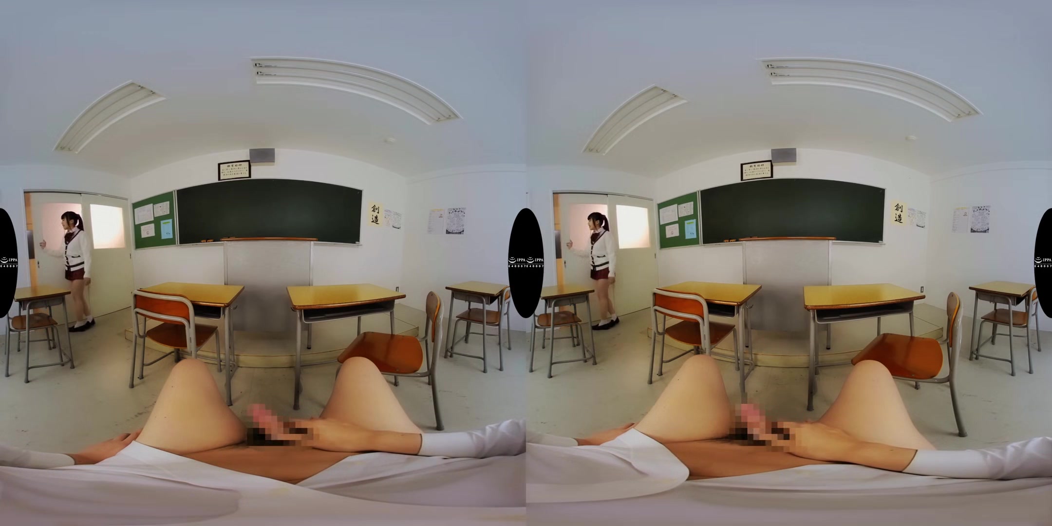 What?! In the Classrom?!; Fucking a Cute and Horny Japanese Schoolgirl in the Classroom