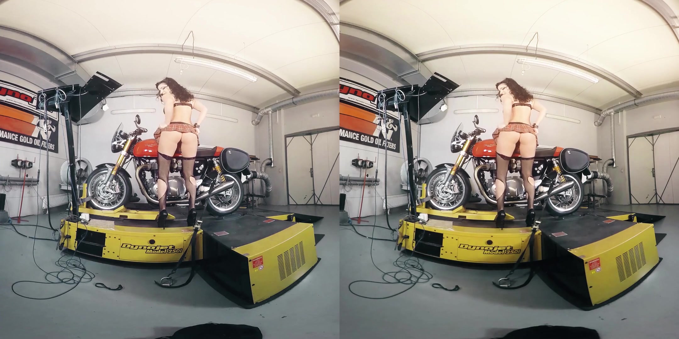 Lucia Denvile in Biker Babe Gets Turned on by a Test Drive - BravoModelsMedia