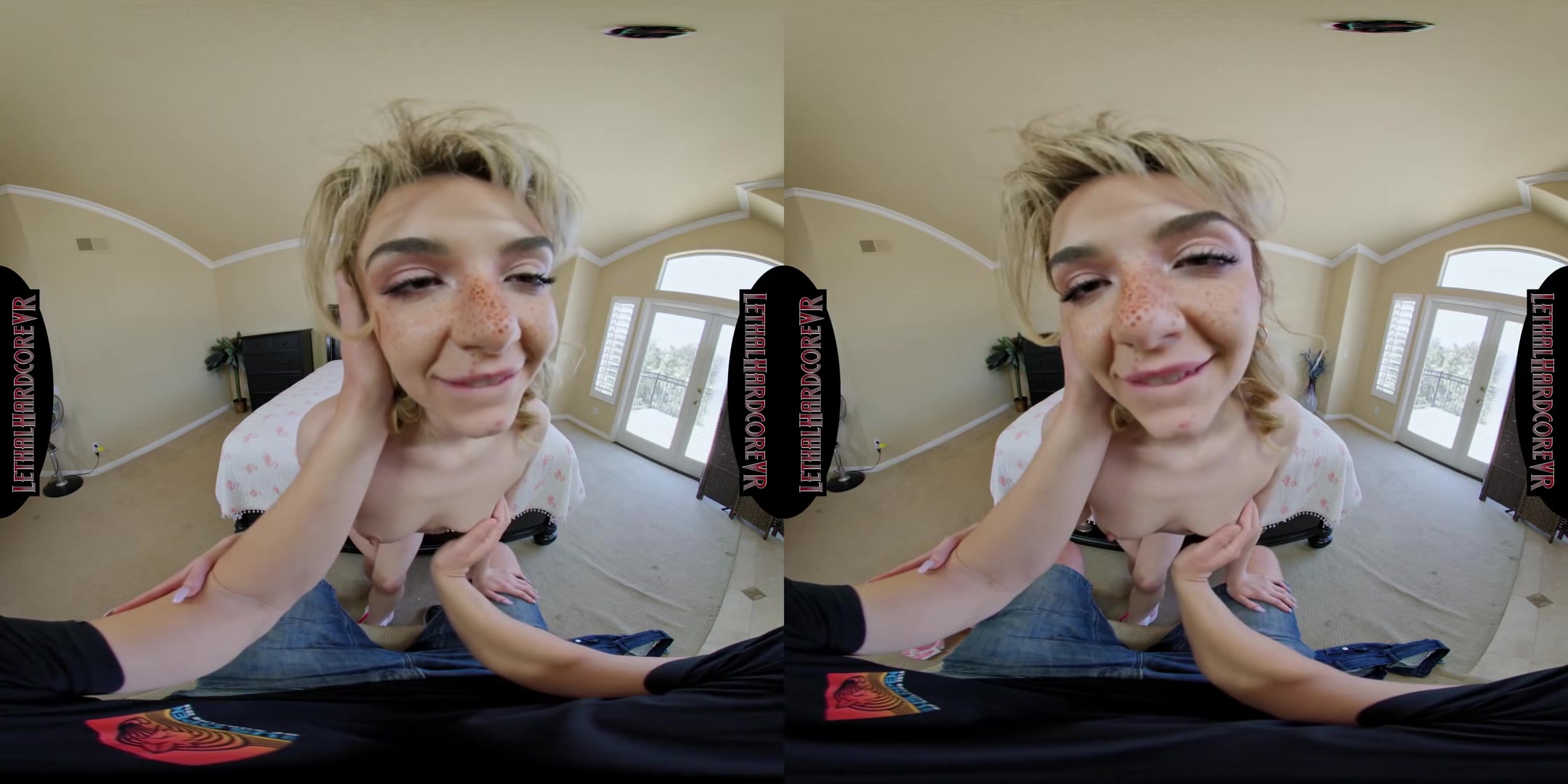 Kiss Me and Lick My Pussy (POV Kissing + Close Up with Freckles Girls)